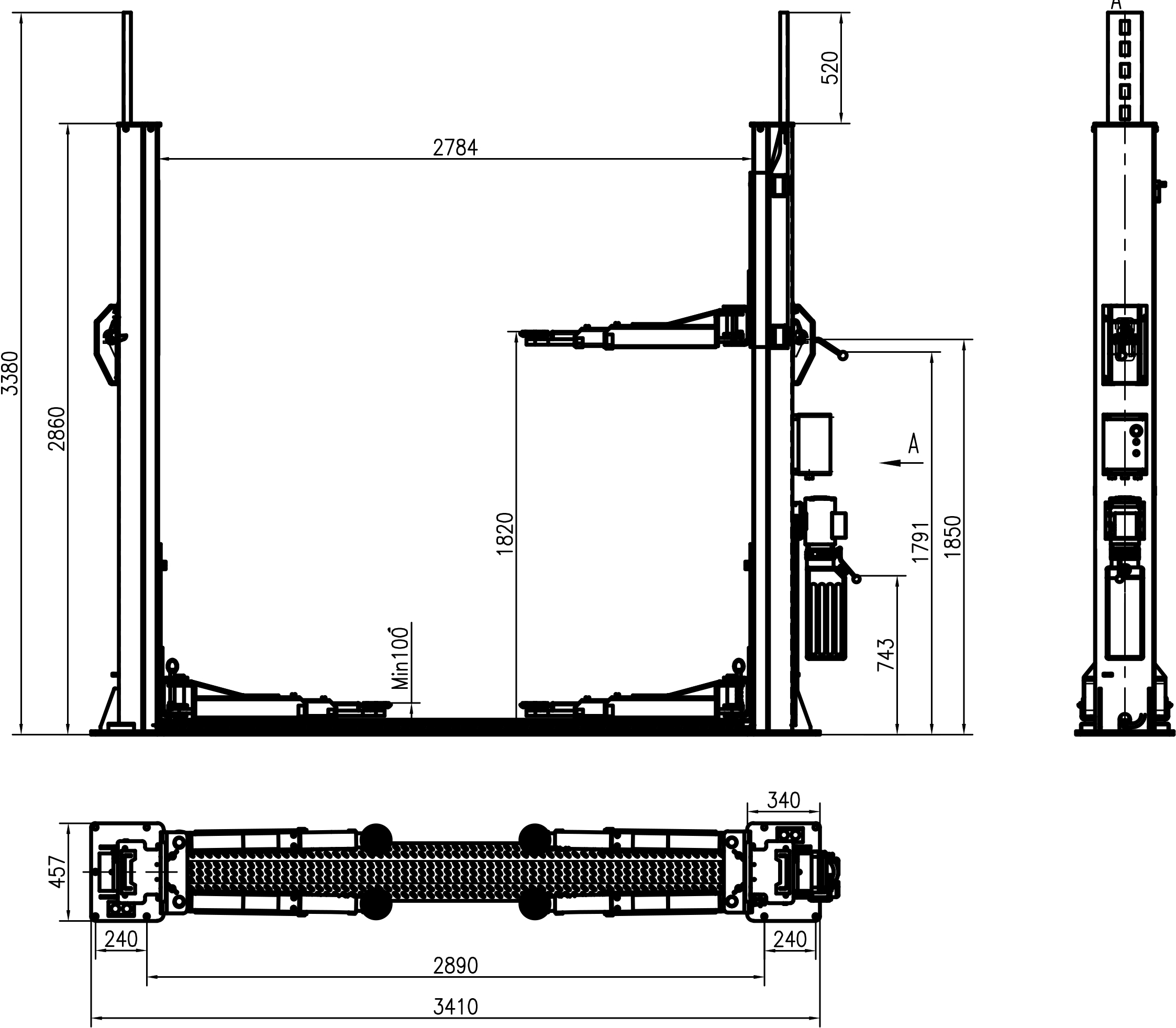 204D-00-00 总装图-Model